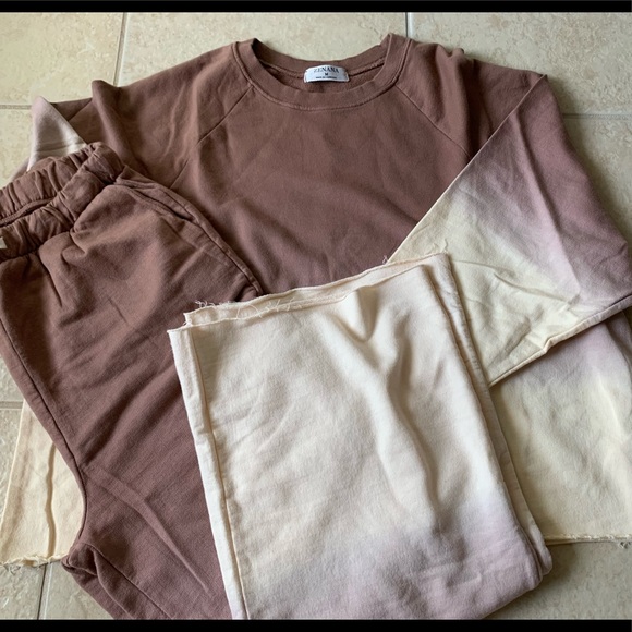 NEW cotton terry lounge set M - Picture 4 of 5